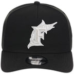 Miami Marlins MLB Black x White FASHION CORE New Era 9FORTY A-Frame