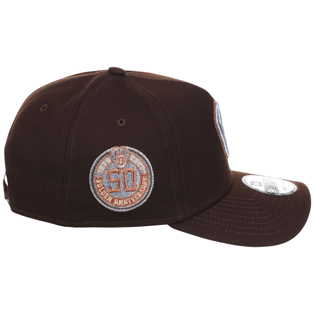 Milwaukee Brewers MLB Frosted Bark New Era 9FORTY A-Frame