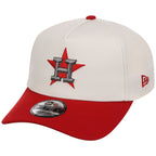 Houston Astros MLB Chrome x Red FASHION CORE New Era 9FORTY A-Frame