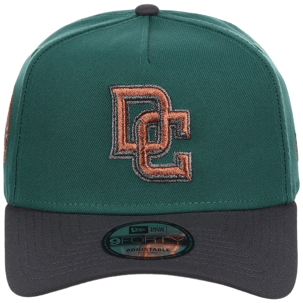 Washington Nationals MLB Emerald Graphite New Era 9FORTY