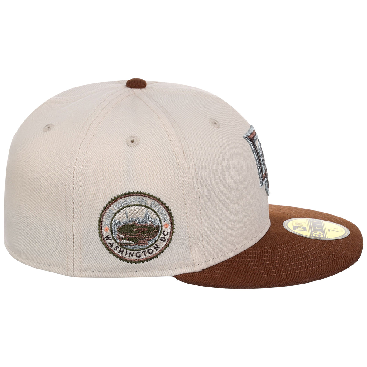 Washington Nationals MLB Auburn Cream New Era 59FIFTY