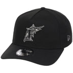 Florida Marlins MLB Liquid Titanium New Era 9FORTY A-Frame