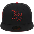 Kansas City Royals MLB Midnight Massacre New Era 59FIFTY