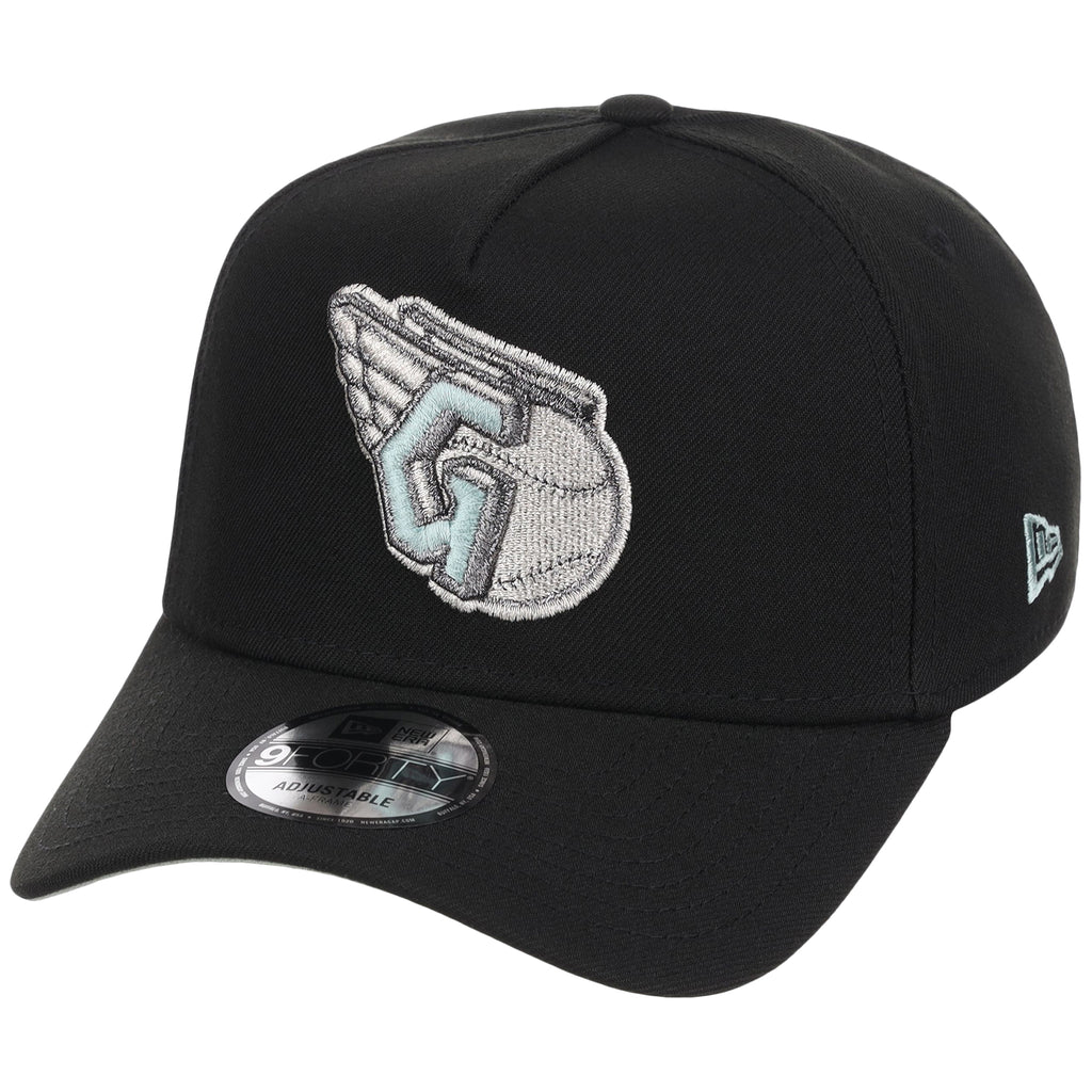Cleveland Guardians MLB Alpine Snow New Era 9FORTY A-Frame