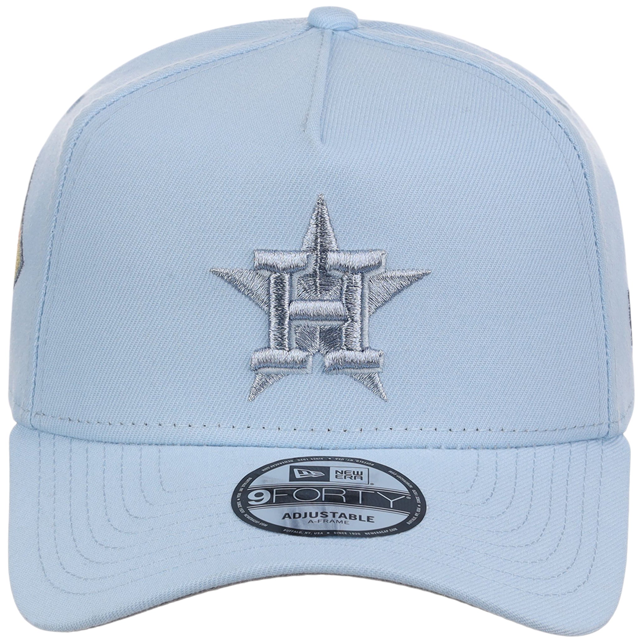 Houston Astros MLB Glacial Blue New Era 9FORTY A-Frame