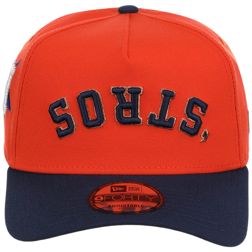 Houston Astros MLB Flipmode 2.0 New Era 9FORTY A-Frame (Orange/Navy/Kelly Green)