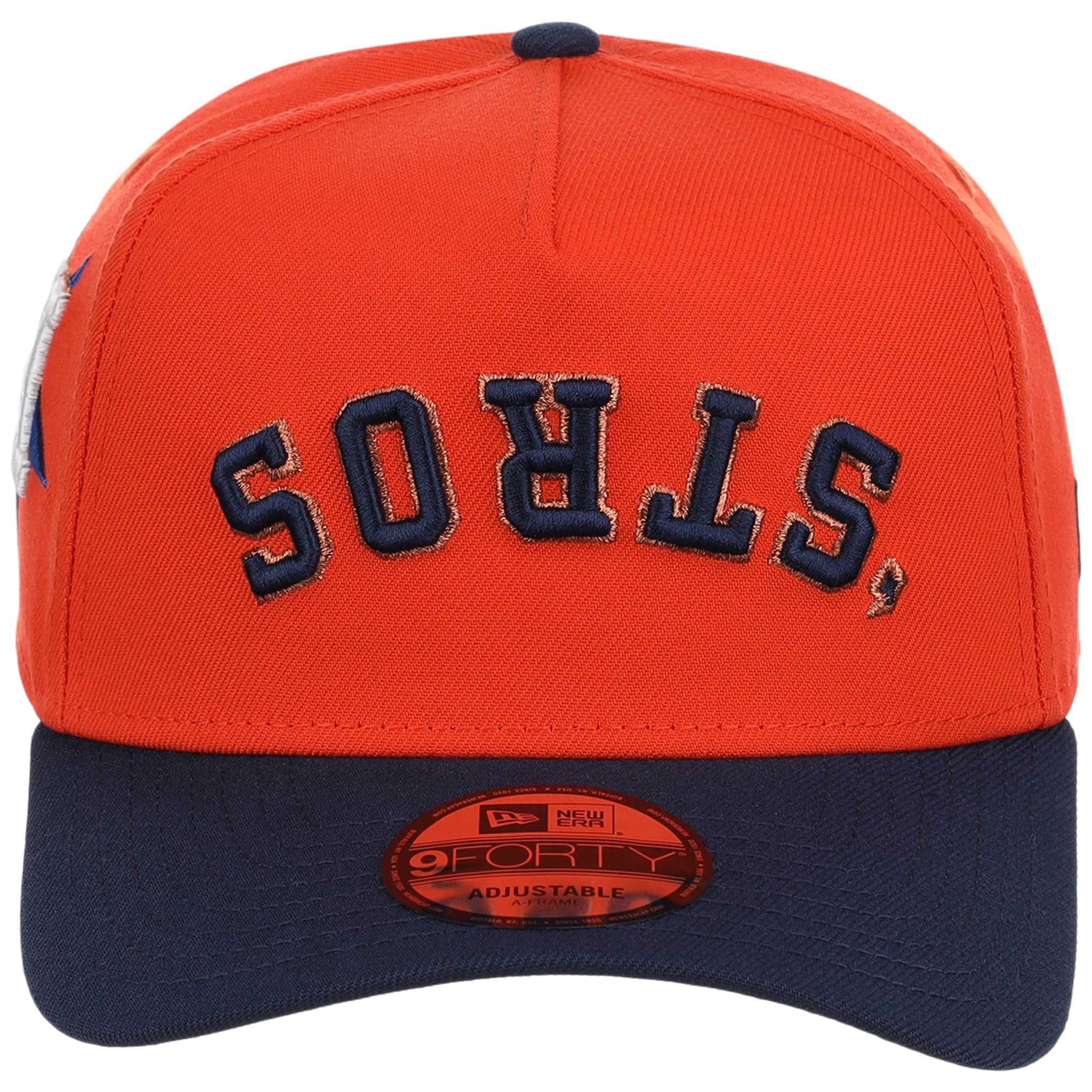 Houston Astros MLB Flipmode 2.0 New Era 9FORTY A-Frame (Orange/Navy/Kelly Green)