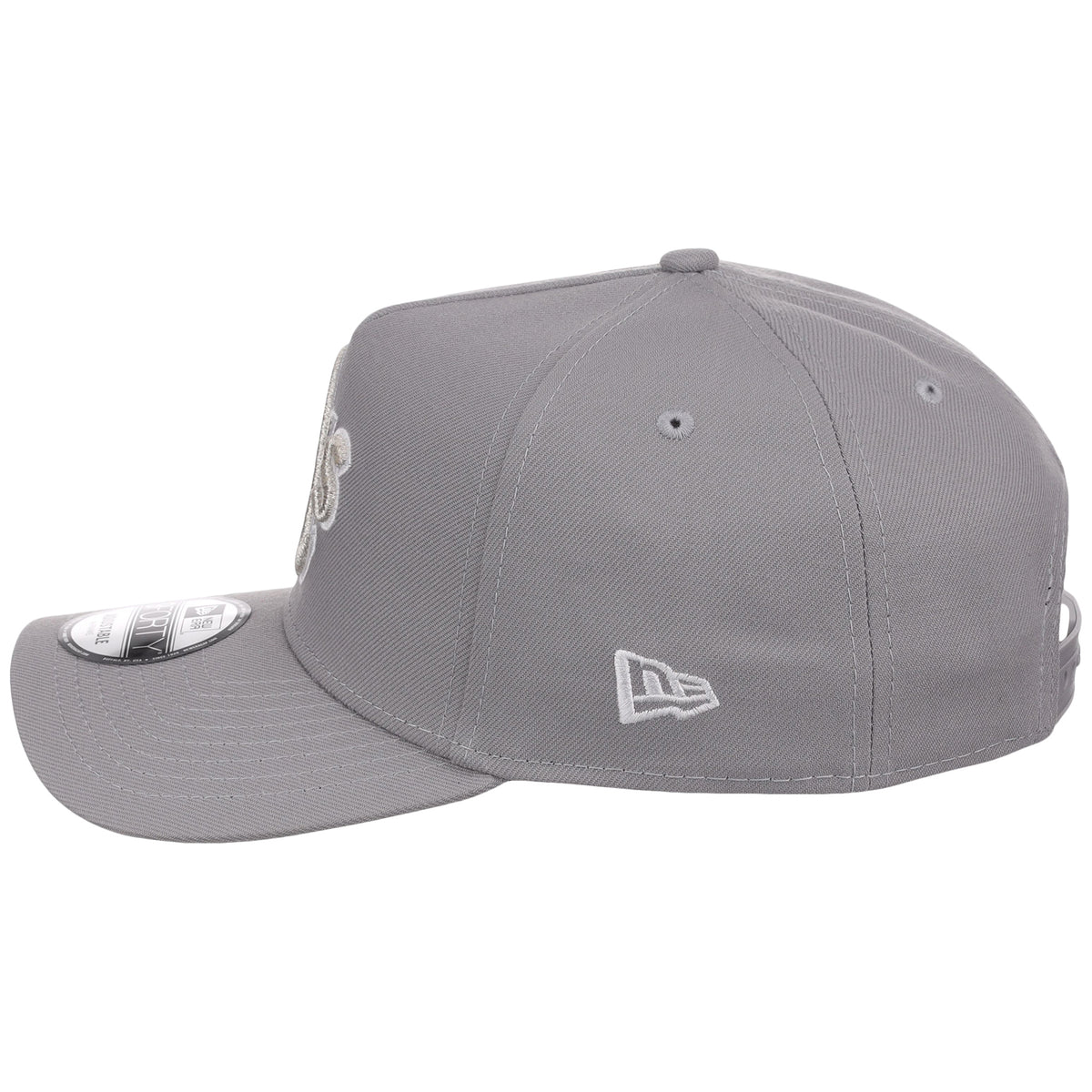 Oakland Athletics MLB Gray x White FASHION CORE New Era 9FORTY A-Frame
