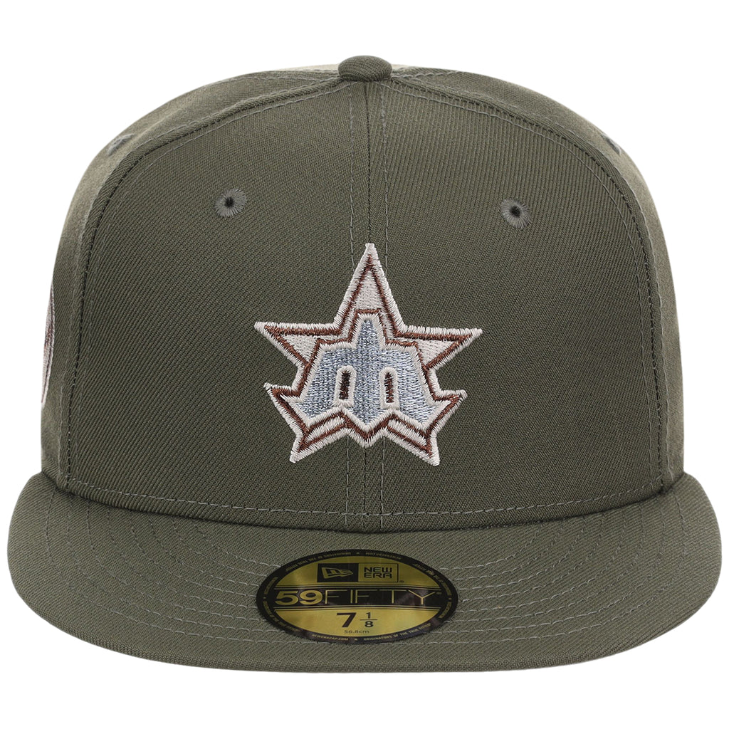 Seattle Mariners MLB Olive Alloy New Era 59FIFTY