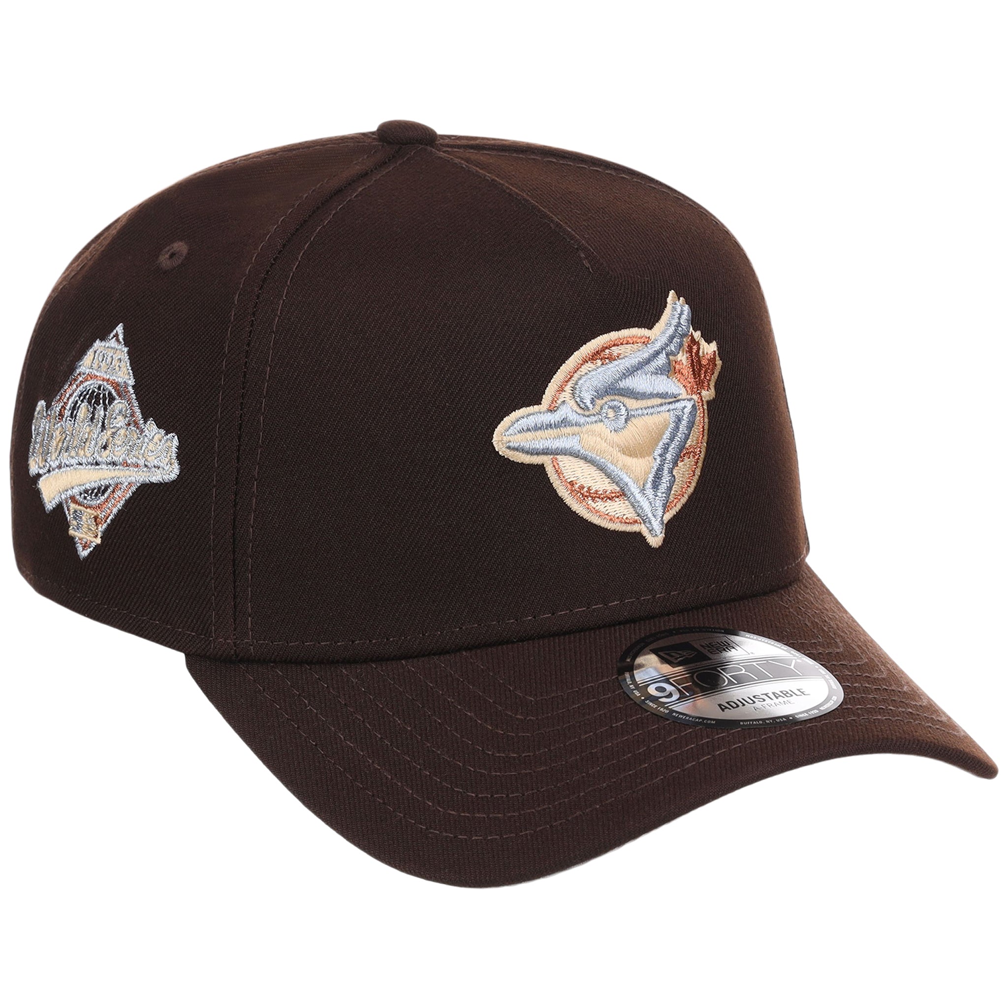 Toronto Blue Jays MLB Frosted Bark New Era 9FORTY A-Frame
