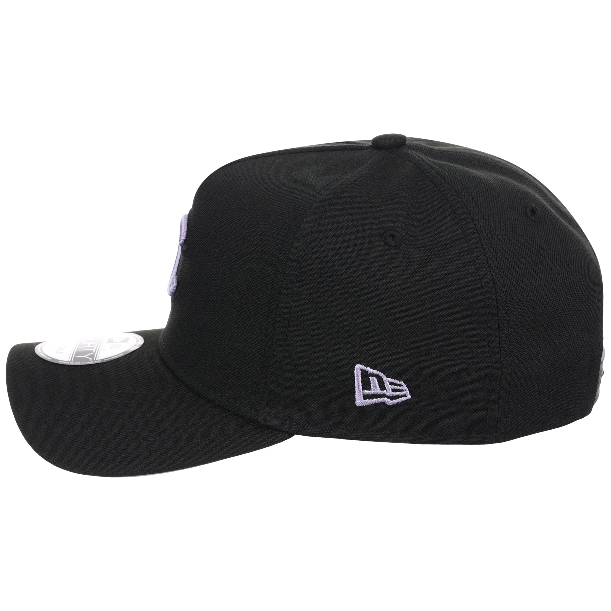 Chicago Cubs MLB Black x Lavender FASHION CORE New Era 9FORTY A-Frame
