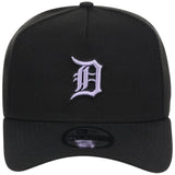 Detroit Tigers MLB Black x Lavender FASHION CORE New Era 9FORTY A-Frame