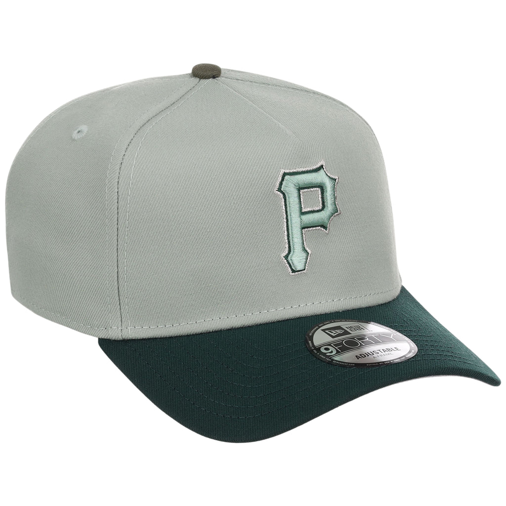 Pittsburgh Pirates MLB Everest x Dark Green FASHION CORE New Era 9FORTY A-Frame