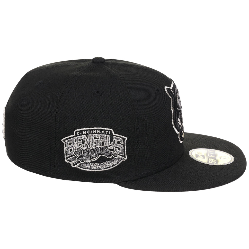 Cincinnati Bengals NFL Liquid Titanium New Era 59FIFTY