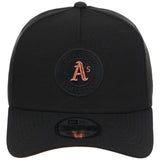 Oakland Athletics MLB Black x Rust FASHION CORE New Era 9FORTY A-Frame