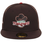 Texas Rangers Dallas Crown the City New Era 59FIFTY (Dark Brown/Dark Brown) – 5