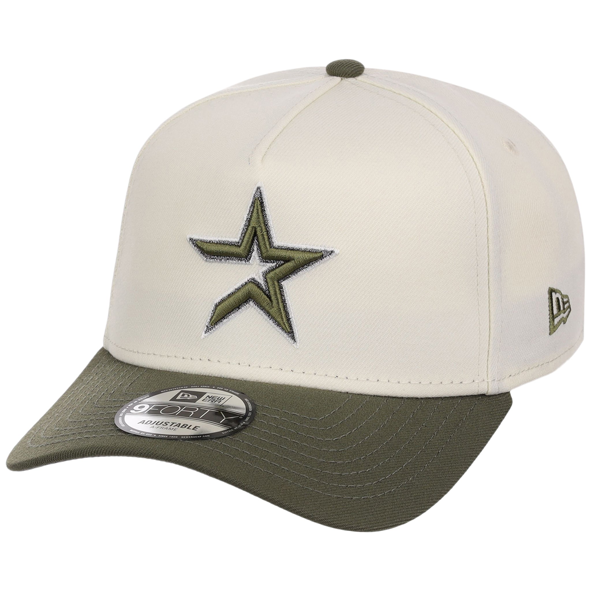 Houston Astros MLB Chrome Olive New Era 9FORTY
