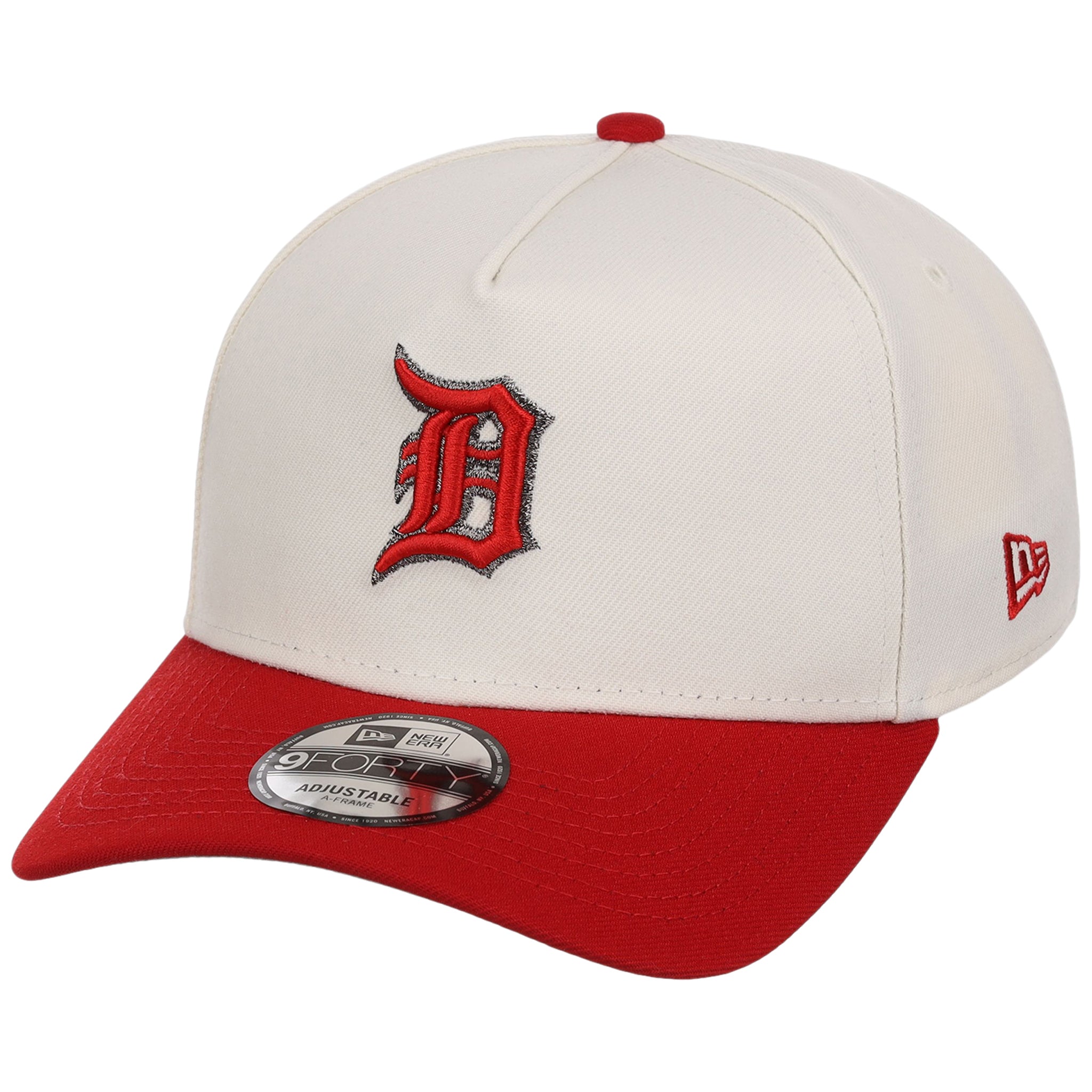 Detroit Tigers MLB Chrome x Red FASHION CORE New Era 9FORTY A-Frame