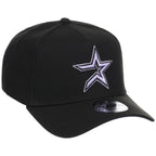 Houston Astros MLB Black x Lavender FASHION CORE New Era 9FORTY A-Frame