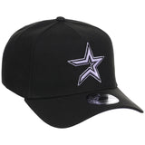 Houston Astros MLB Black x Lavender FASHION CORE New Era 9FORTY A-Frame