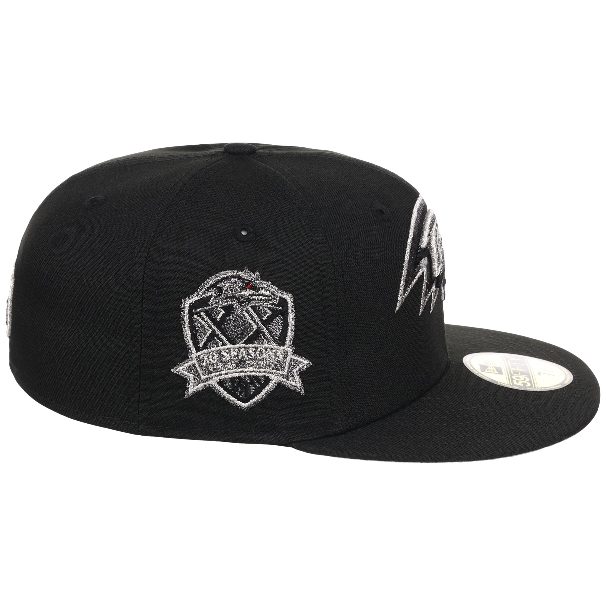 Baltimore Ravens NFL Liquid Titanium New Era 59FIFTY