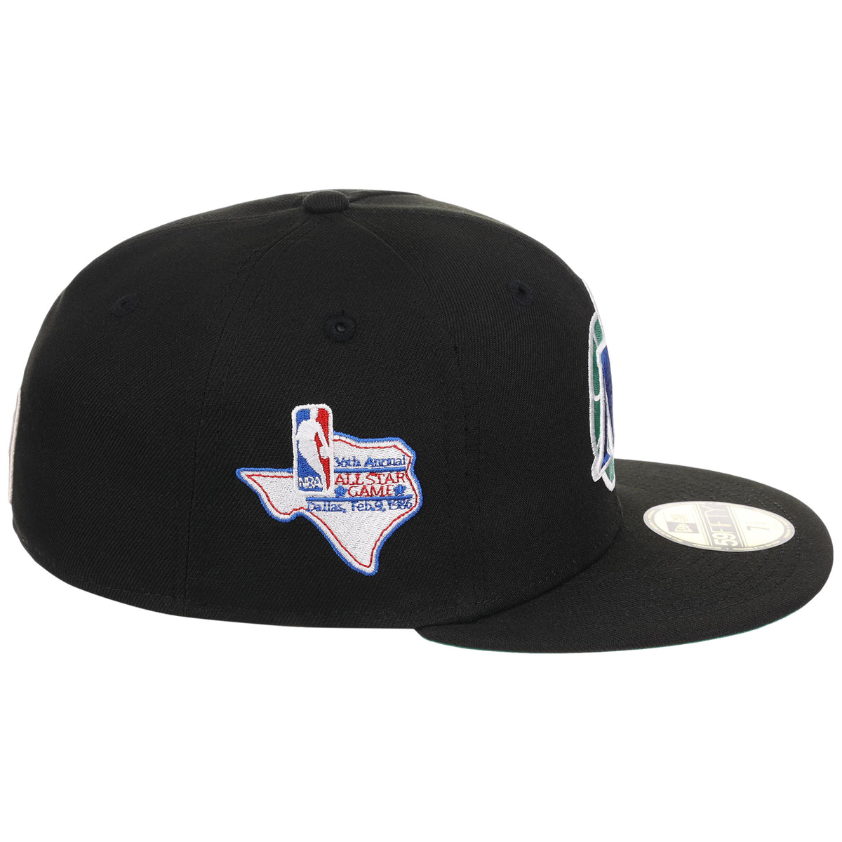 Dallas Mavericks NBA Black Dome New Era 59FIFTY