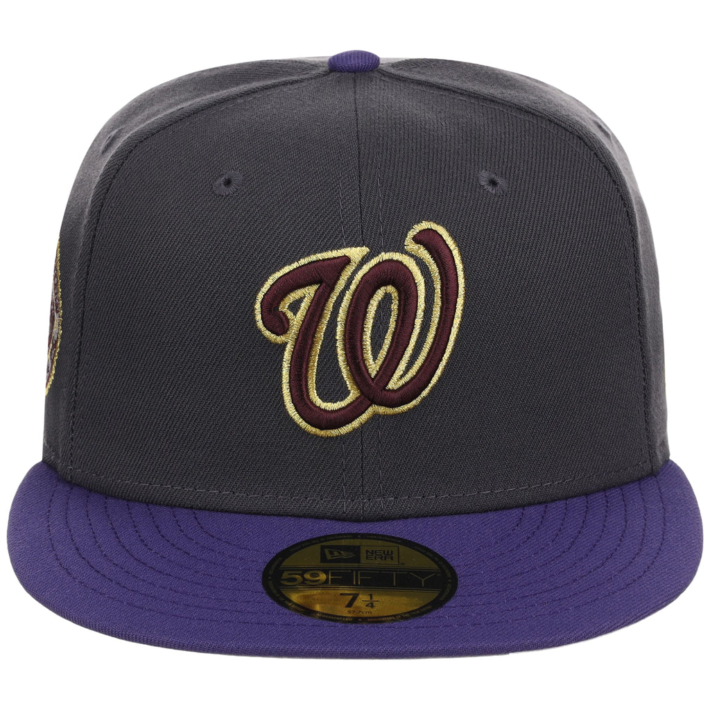 Washington Nationals MLB Midnight Orchid New Era 59FIFTY