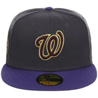 Washington Nationals MLB Midnight Orchid New Era 59FIFTY