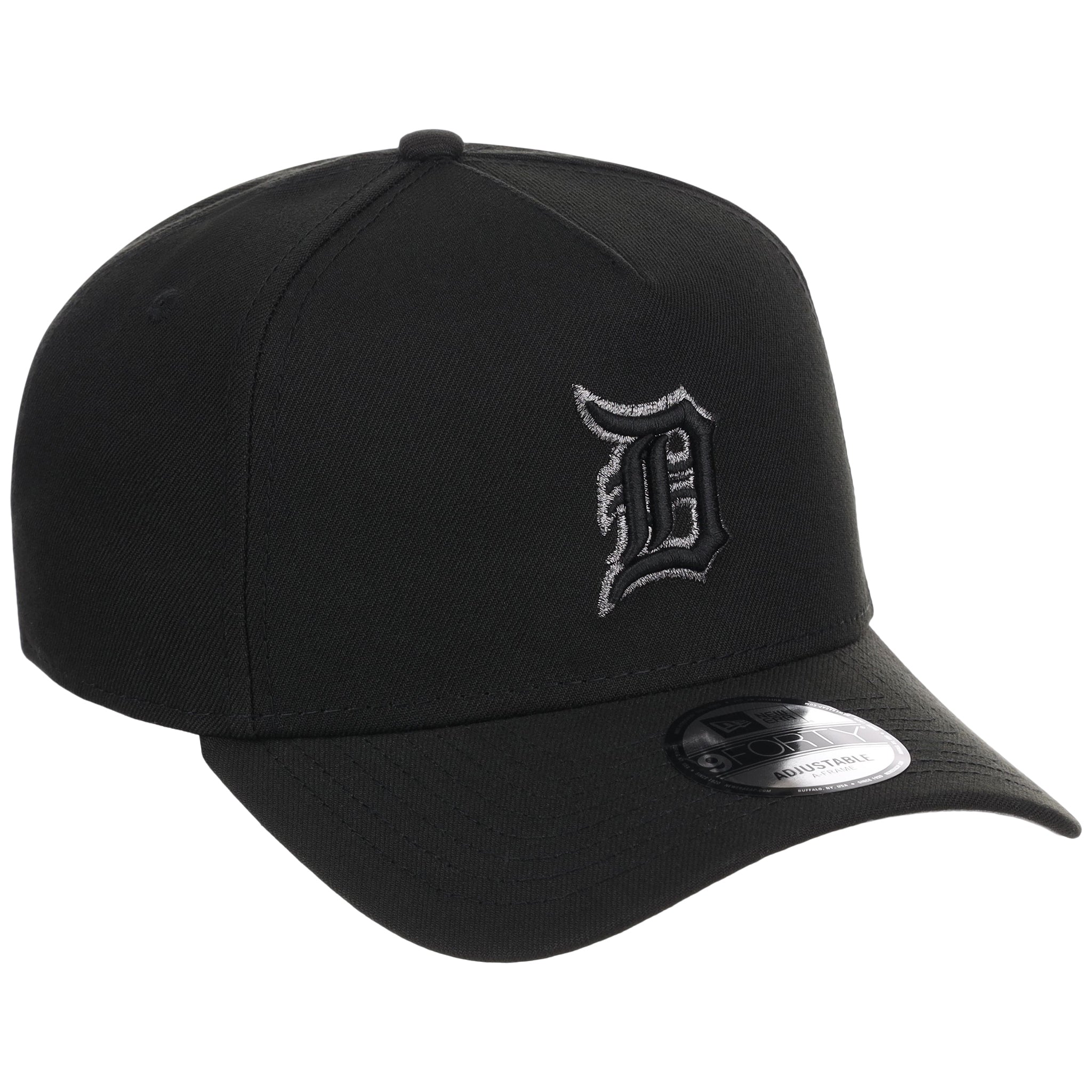 Detroit Tigers MLB Black x Pewter FASHION CORE New Era 9FORTY A-Frame