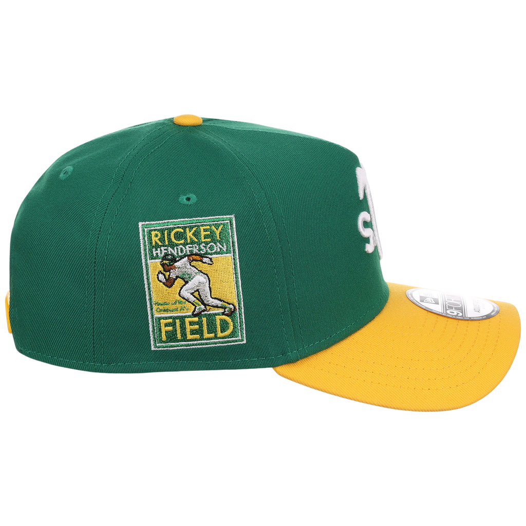 Oakland Athletics MLB Flipmode 2.0 New Era 9FORTY A-Frame (Green/Yellow/Gray)