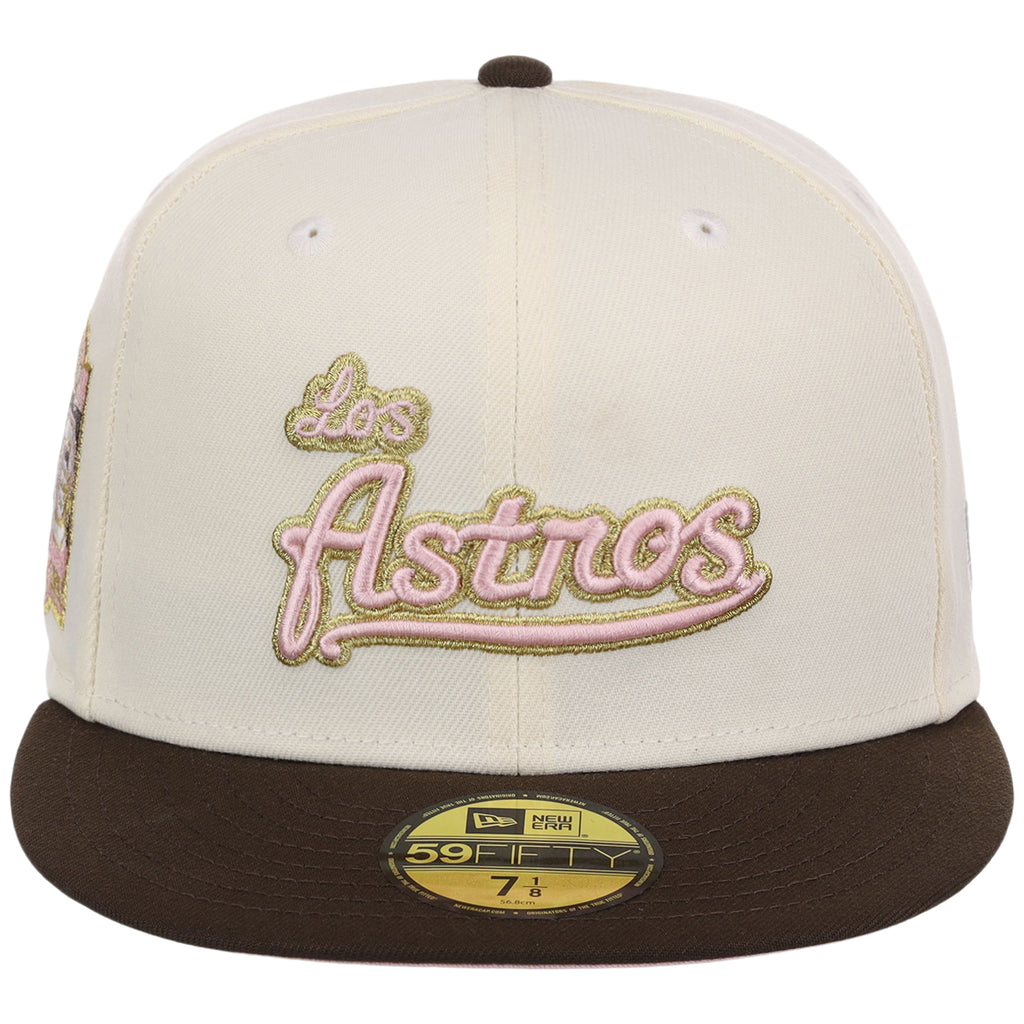 Houston Astros Julieta 2.0 'The Chapters' New Era 59FIFTY Collection (Chrome/Brown)