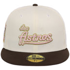 Houston Astros Julieta 2.0 'The Chapters' New Era 59FIFTY Collection (Chrome/Brown)