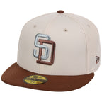 San Diego Padres MLB Auburn Cream New Era 59FIFTY