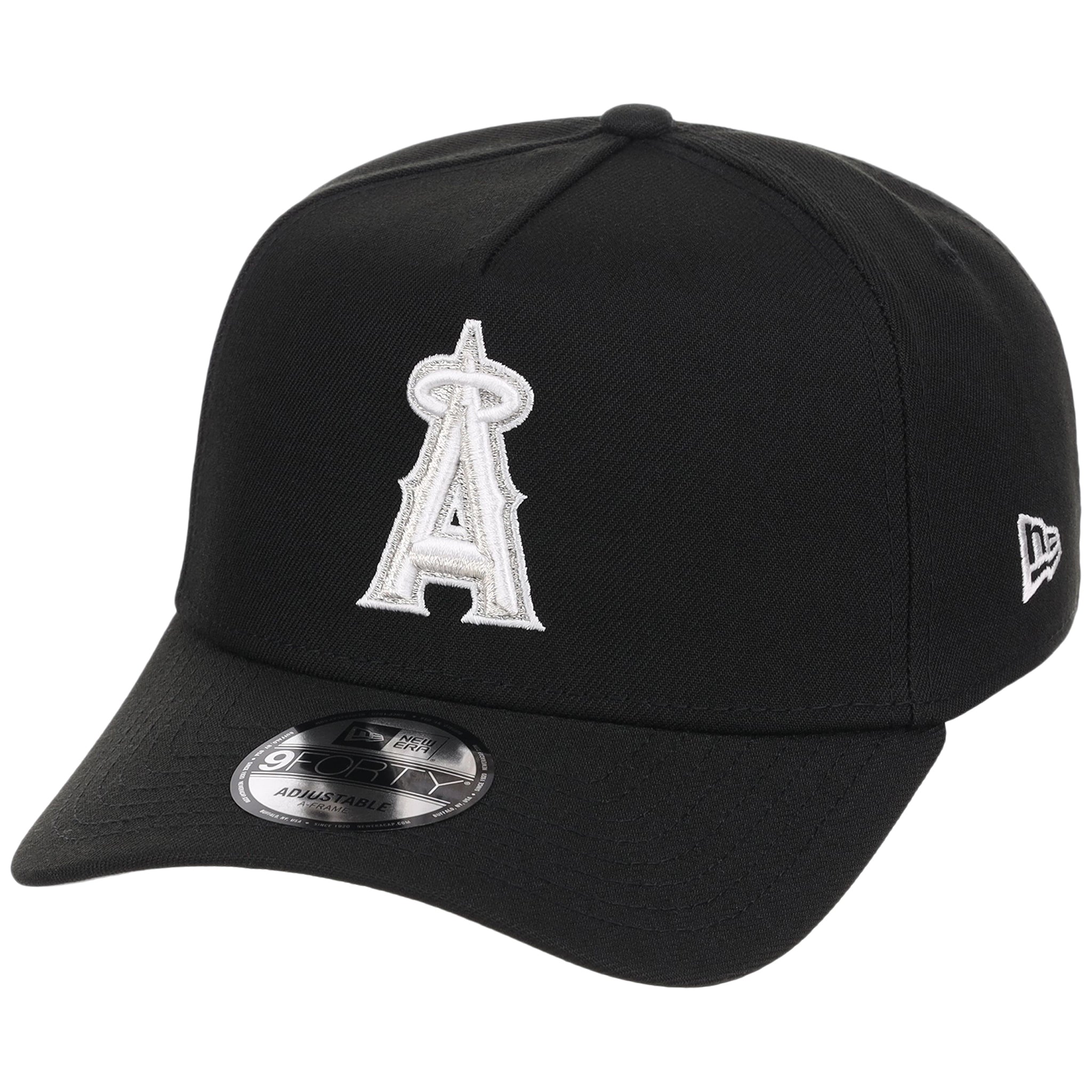 Anaheim Angels MLB Black x White FASHION CORE New Era 9FORTY A-Frame