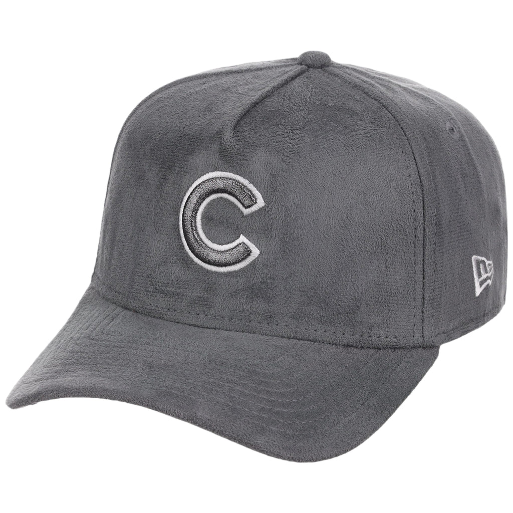 Chicago Cubs MLB Gray x Suede FASHION CORE New Era 9FORTY A-Frame