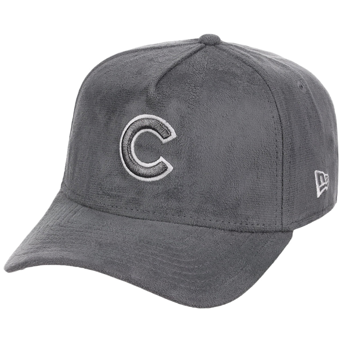 Chicago Cubs MLB Gray x Suede FASHION CORE New Era 9FORTY A-Frame
