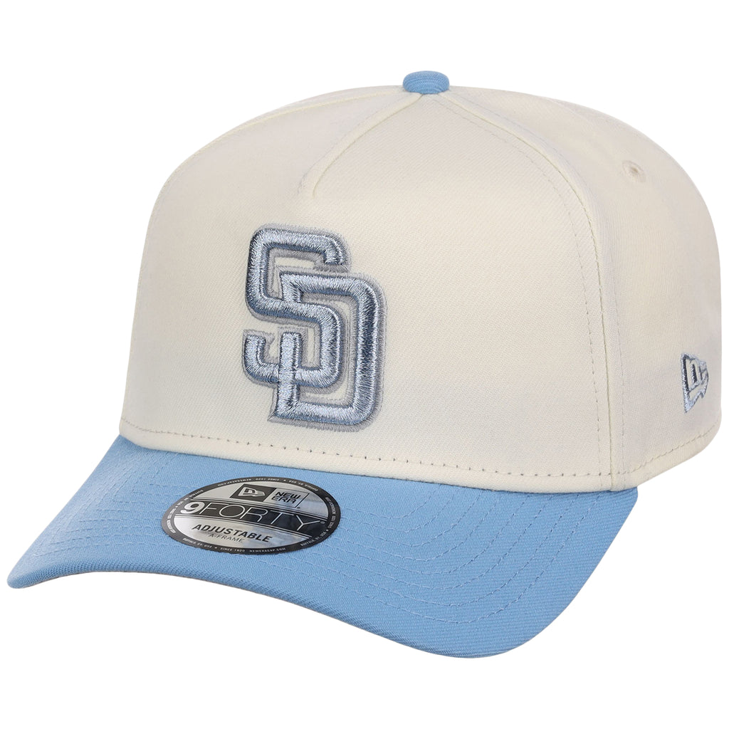 San Diego Padres MLB Chrome x Sky FASHION CORE New Era 9FORTY A-Frame