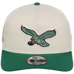 Philadelphia Eagles NFL Chrome OTC New Era 9FORTY A-Frame