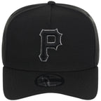 Pittsburgh Pirates MLB Black x Pewter FASHION CORE New Era 9FORTY A-Frame