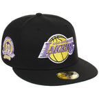 Los Angeles Lakers NBA Black Dome New Era 59FIFTY