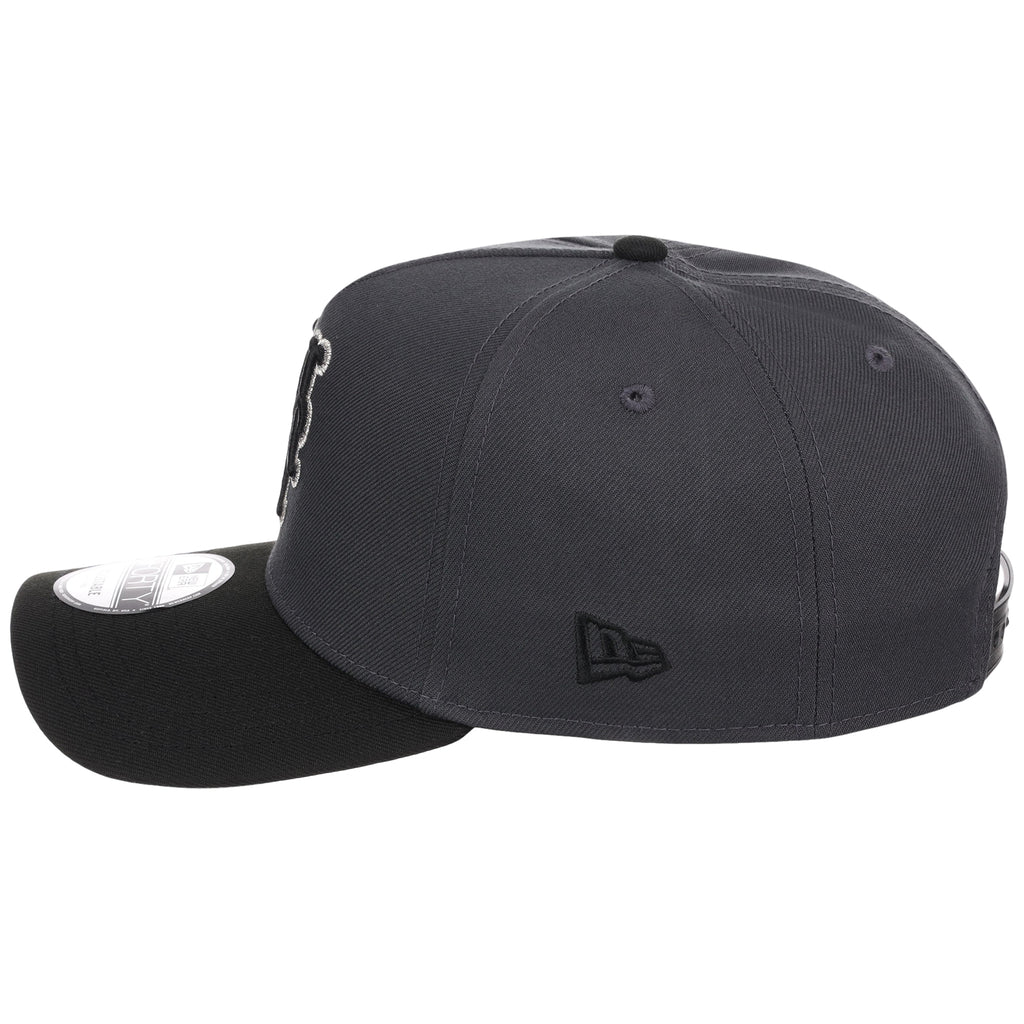 New York Mets MLB Graphite x Black FASHION CORE New Era 9FORTY A-Frame