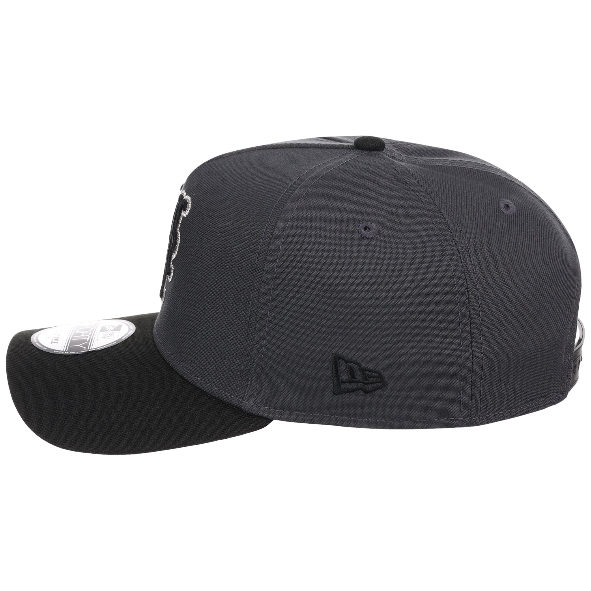 New York Mets MLB Graphite x Black FASHION CORE New Era 9FORTY A-Frame