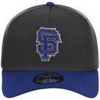 San Francisco Giants MLB Graphite x Royal FASHION CORE New Era 9FORTY A-Frame