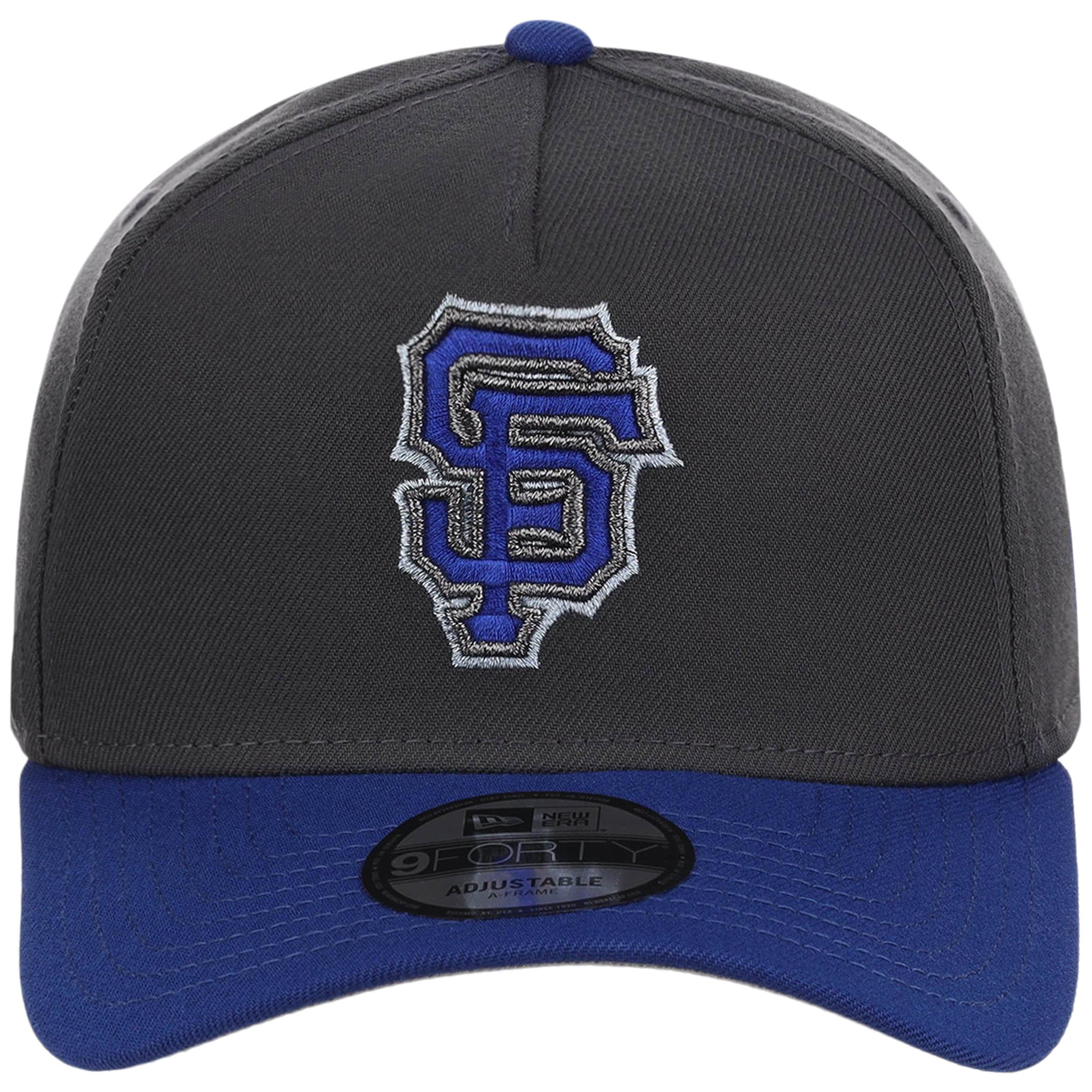 San Francisco Giants MLB Graphite x Royal FASHION CORE New Era 9FORTY A-Frame