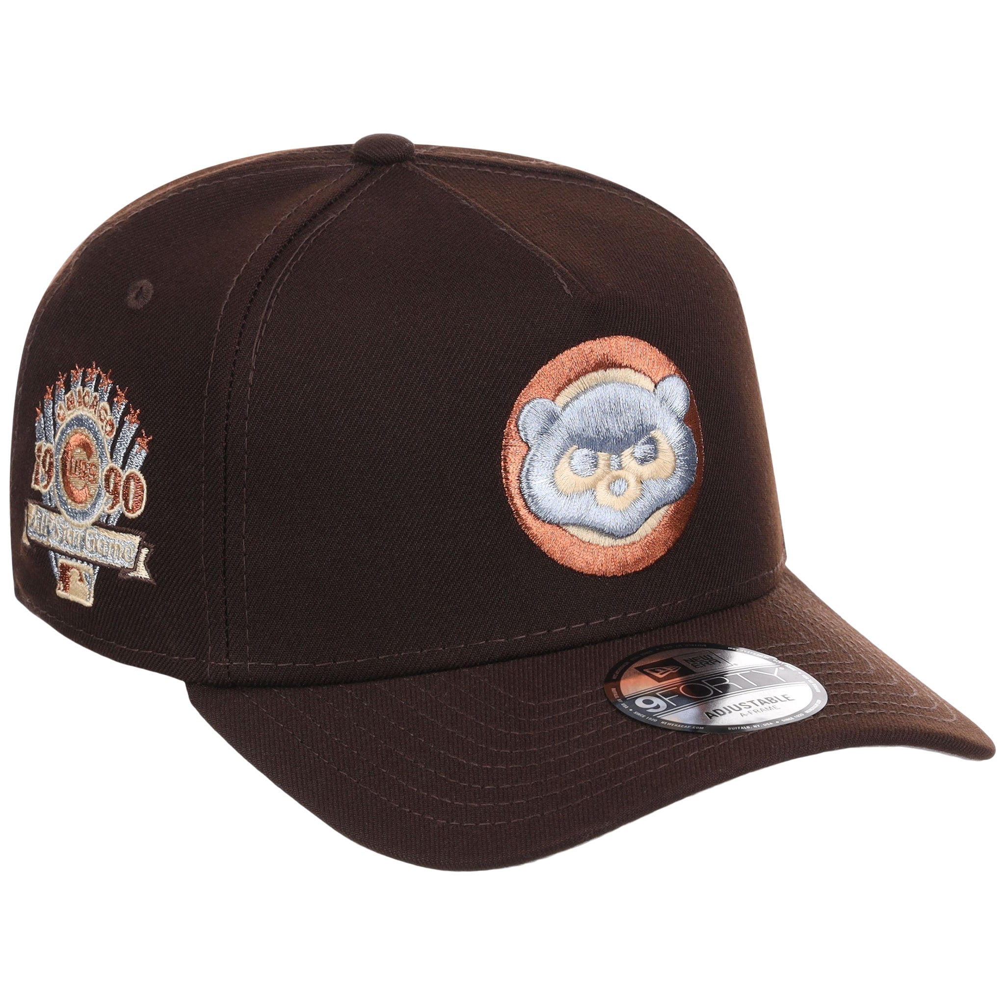 Chicago Cubs MLB Frosted Bark New Era 9FORTY A-Frame