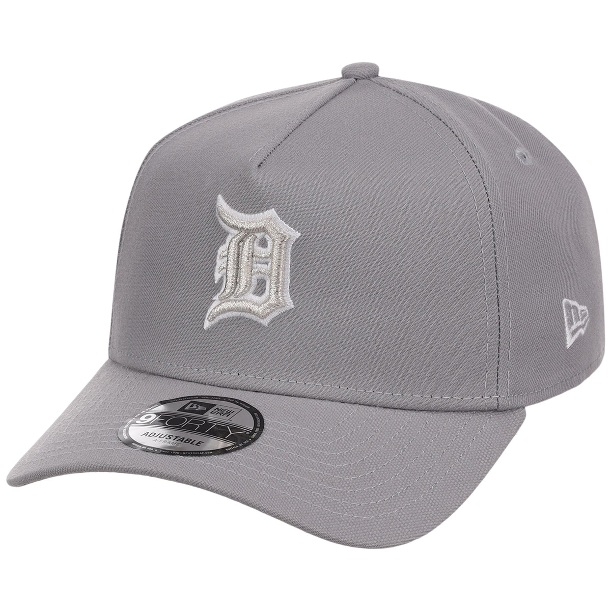 Detroit Tigers MLB Gray x White FASHION CORE New Era 9FORTY A-Frame