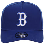 Boston Red Sox MLB Royal Blue FASHION CORE New Era 9FORTY A-Frame