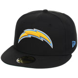 Los Angeles Chargers NFL Black Dome New Era 59FIFTY