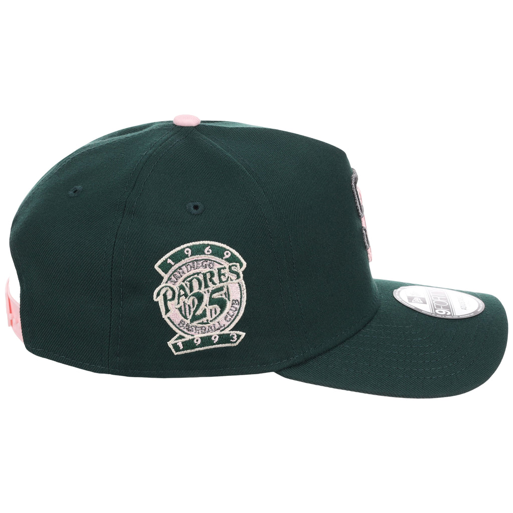San Diego Padres MLB Emerald Bloom New Era 9FORTY A-Frame