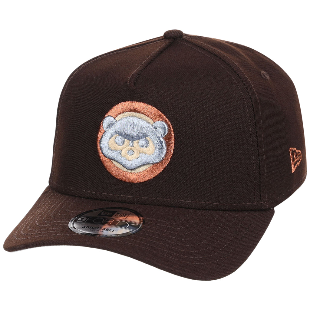 Chicago Cubs MLB Frosted Bark New Era 9FORTY A-Frame